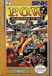 P.O.W.: Prisoners of War (Nintendo Entertainment System, 1989) Game Cartridge