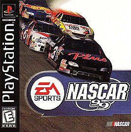 NASCAR 99 (Sony PlayStation 1, 1998) Game Case Manual - Tested and Working