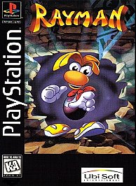 Rayman (Sony PlayStation 1, 1995) Game And Case - No Manual - Tested