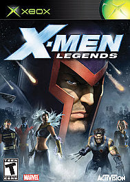 X-Men Legends (Microsoft Xbox, 2004) Game and Case - Tested and Working