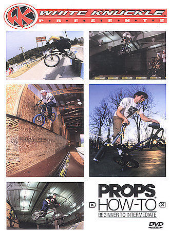 White Knuckle Extreme - Props How To Bicycle Tricks (DVD, 2003) NEW
