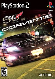 Corvette (Sony PlayStation 2, 2004) Game Case Manual - Tested and Working