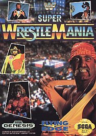 WWF Super WrestleMania (Sega Genesis, 1992) Game and Case - Tested and Working