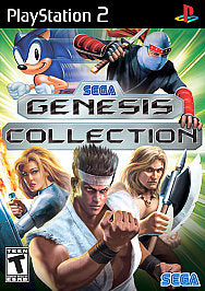 Sega Genesis Collection (Sony PlayStation 2, 2006) Game Case Manual CIB