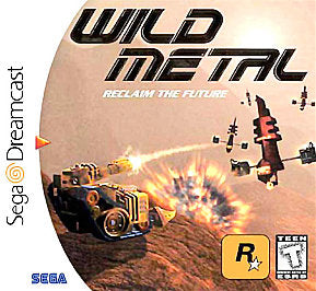 Wild Metal (Sega Dreamcast, 2000) Game Case Manual - Tested and Working