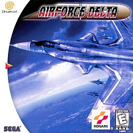 AirForce Delta (Sega Dreamcast, 1999) Game, Case, Manual - Tested And Working