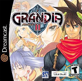Grandia II (Sega Dreamcast, 2000) Game, Case, Manual, Soundtrack, Registration