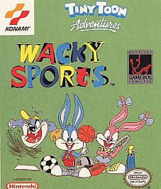 Tiny Toon Adventures: Wacky Sports (GameBoy, 1994) Game Box Manual Reg. Inserts