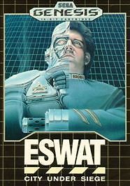ESWAT: City Under Siege (Sega Genesis, 1990) Game Cartridge - Tested and Working