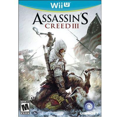 Assassin's Creed III (Nintendo Wii U, 2012) Game Case Manual - Tested