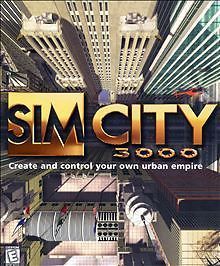 SimCity 3000 (PC, 1998) Game Case User Manual - Tested and Working