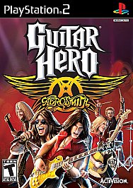 Guitar Hero: Aerosmith (Sony PlayStation 2, 2008) Game Case Manual Tour Book