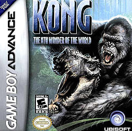 Kong: The 8th Wonder of the World (Gameboy Advance, 2005) Game Cartridge