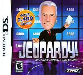 Jeopardy (Nintendo DS, 2010) New, Factory Sealed Alex Trebek Quiz Game