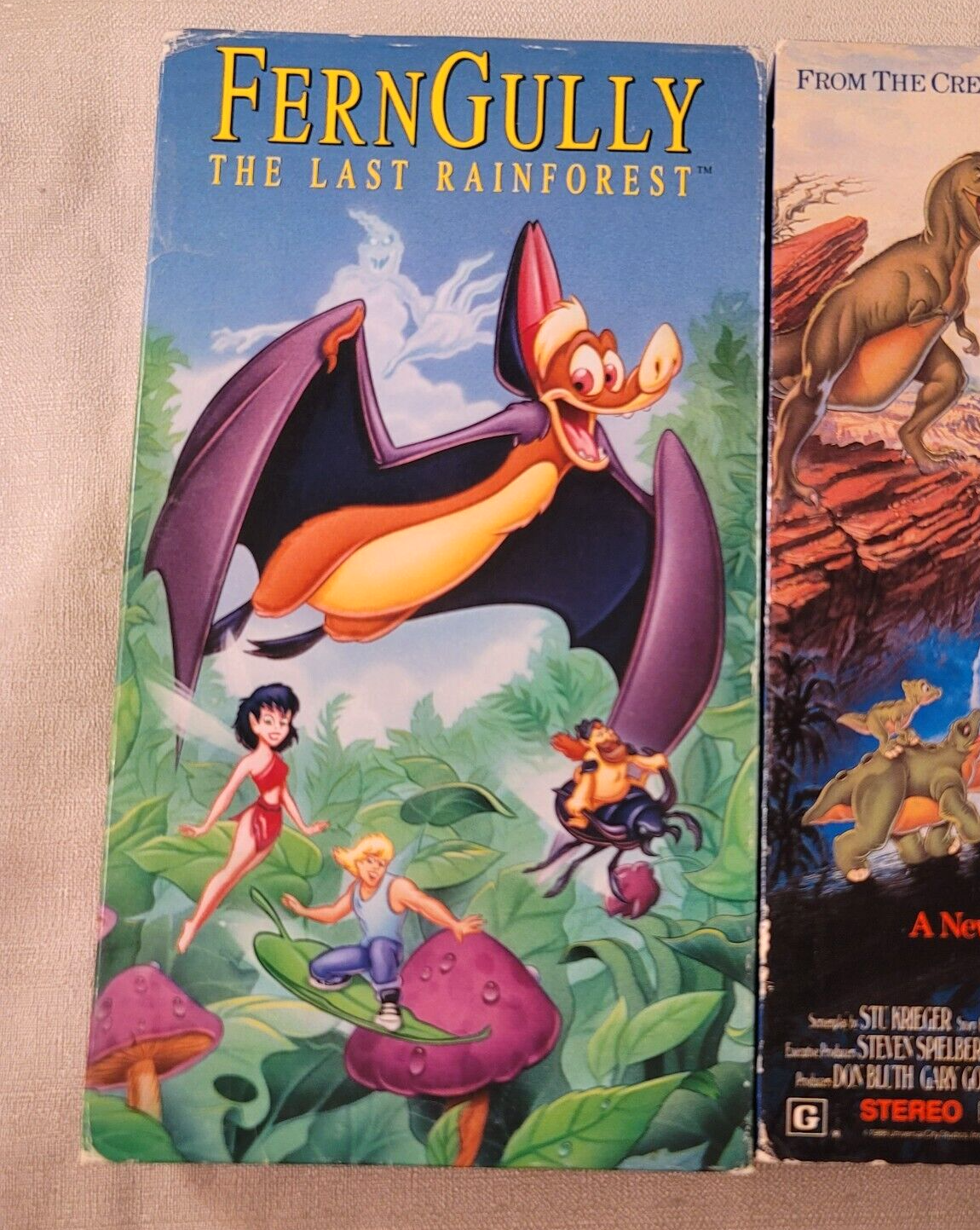 Ferngully (VHS family bundle) Land Before Time/Alexander & the Bad Day - Tested