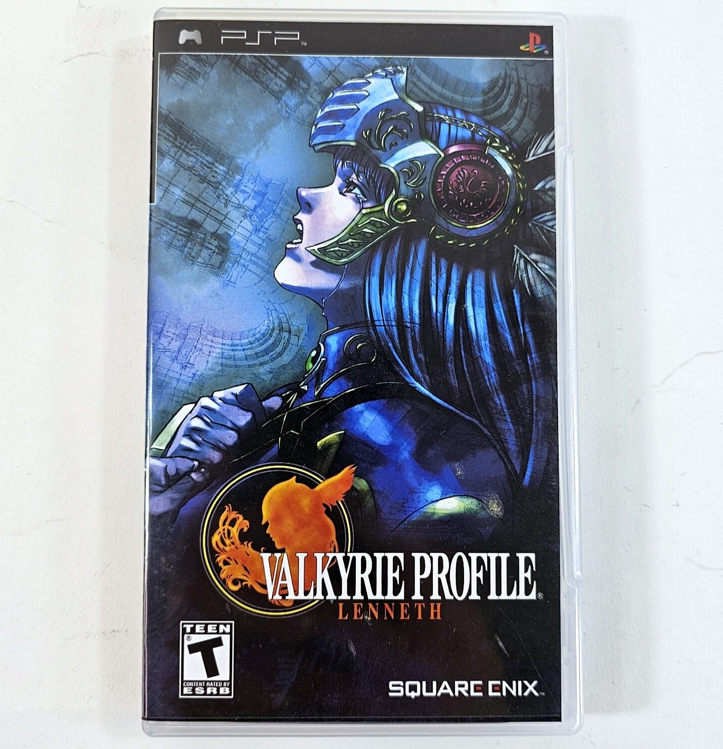 Valkyrie Profile: Lenneth (Sony PSP, 2006) Game Case Manual Registration Card