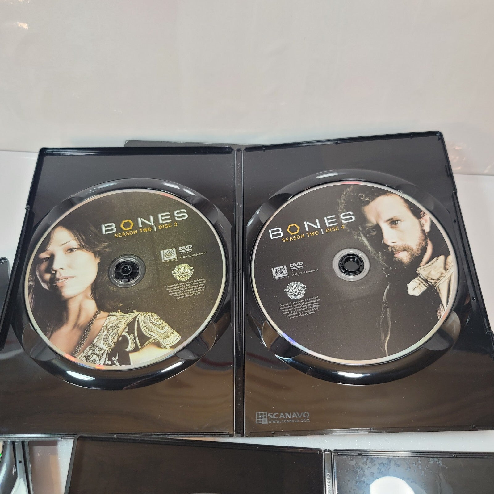 BONES Seasons 1 &2 Complete box sets 10 DVDs