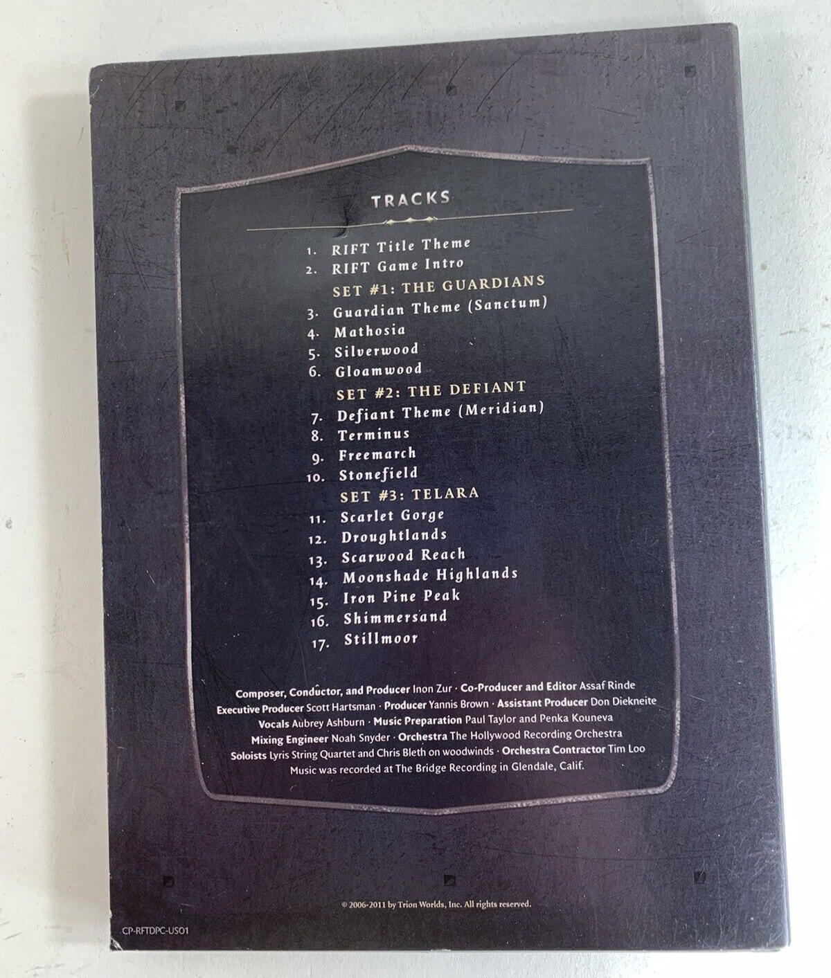 Rift 2011 Collector's Edition (2-Disc PC DVD-ROM & Soundtrack) & Sealed Artbook