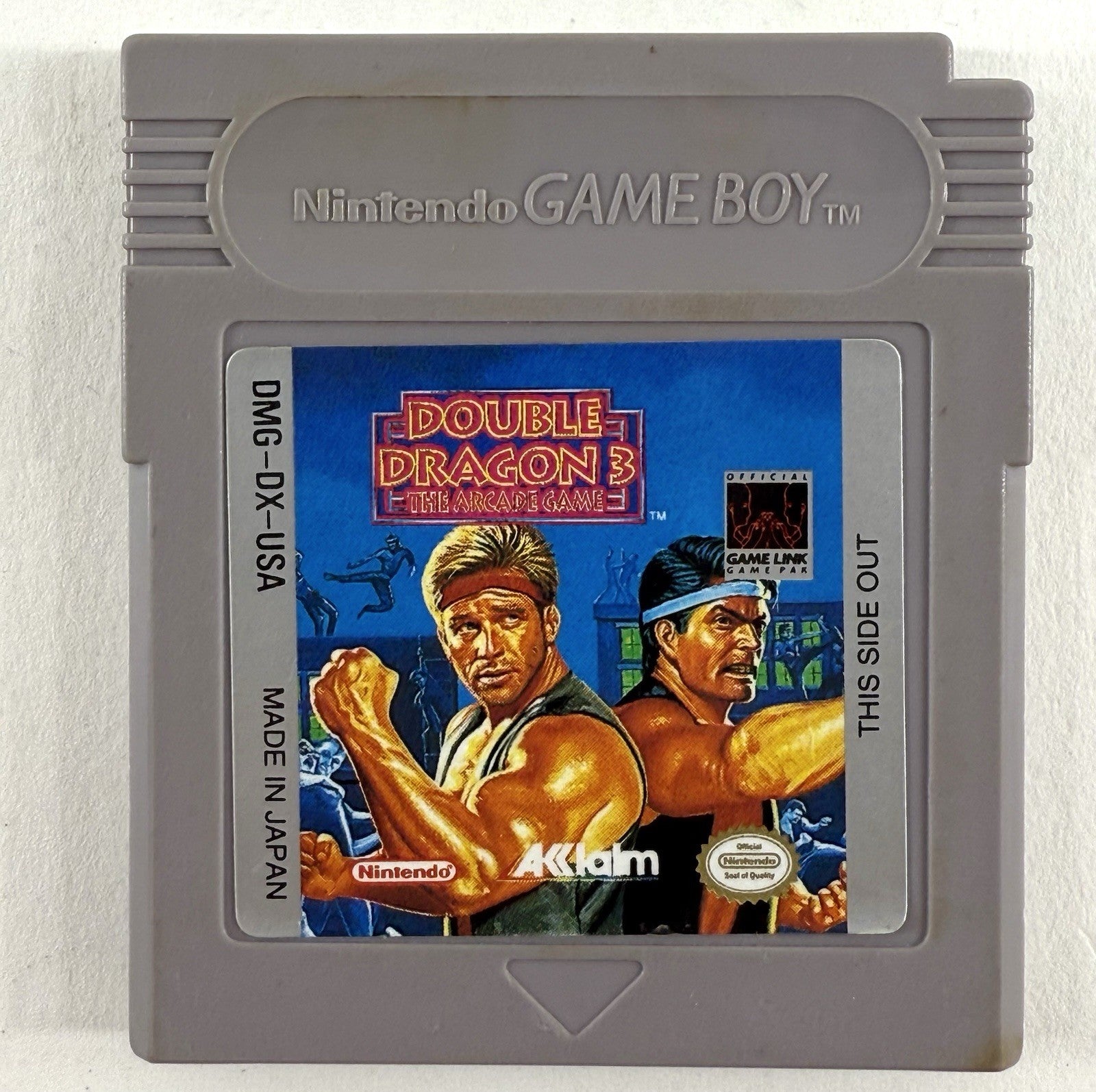 Double Dragon III: The Arcade Game (Nintendo Game Boy, 1993) Game Cartridge