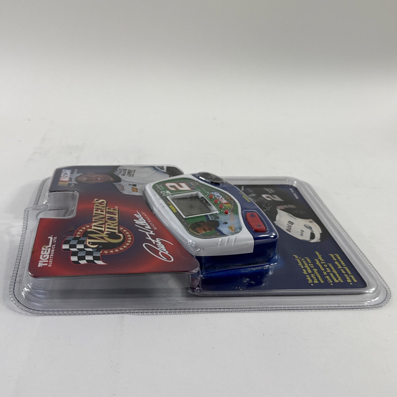 Tiger Electronics 1999 NASCAR Winner's Circle Rusty Wallace Handheld Racing Game
