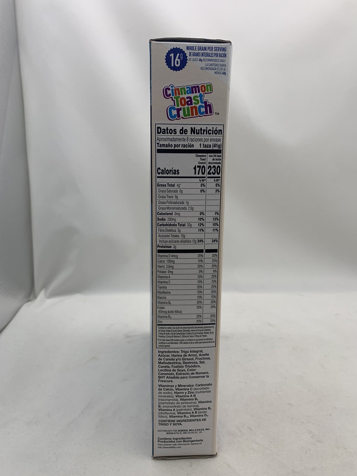 K-POP Limited Cinnamon Toast Crunch Huening Kai 12 oz. Cereal - New