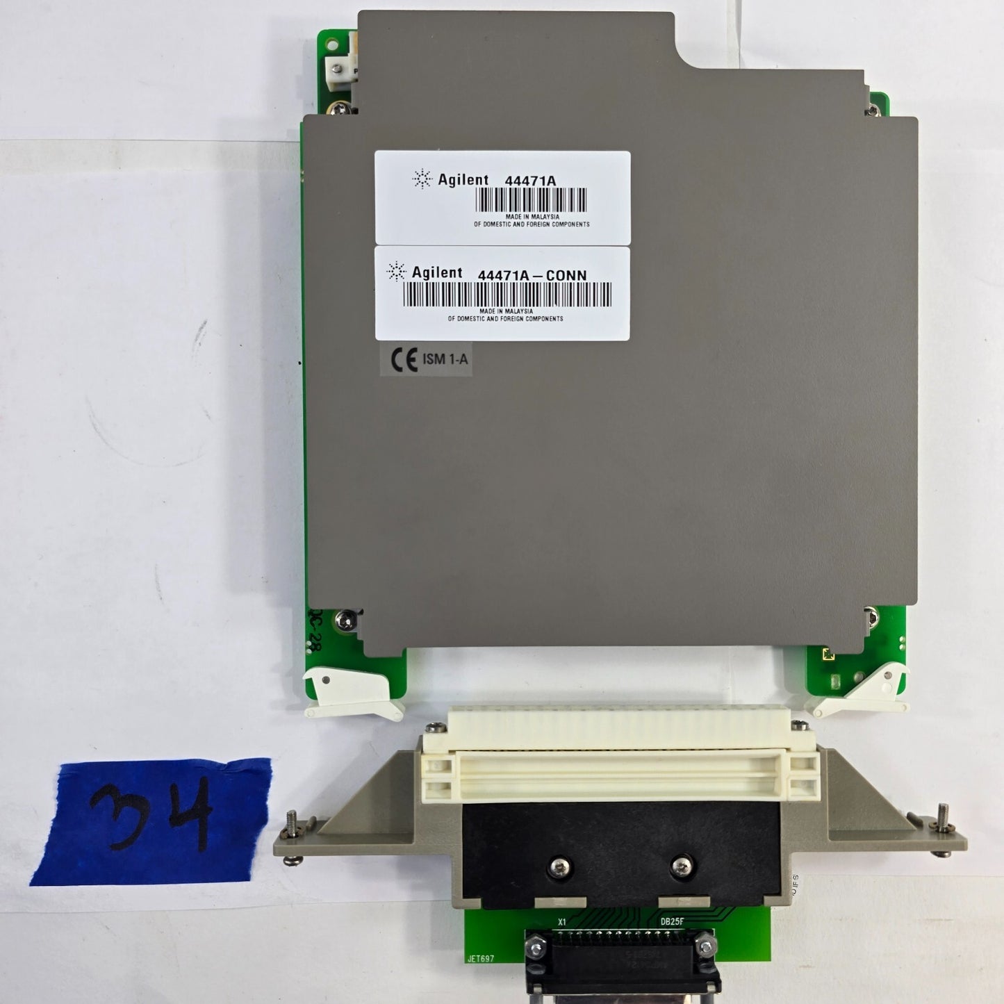 HP Agilent 44471A General Purpose Relay Module - Tested and Working (1328)