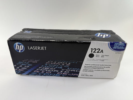 HP 122A Q3960A Black Toner Print Cartridge For LaserJet 2550/2820/2840 - New