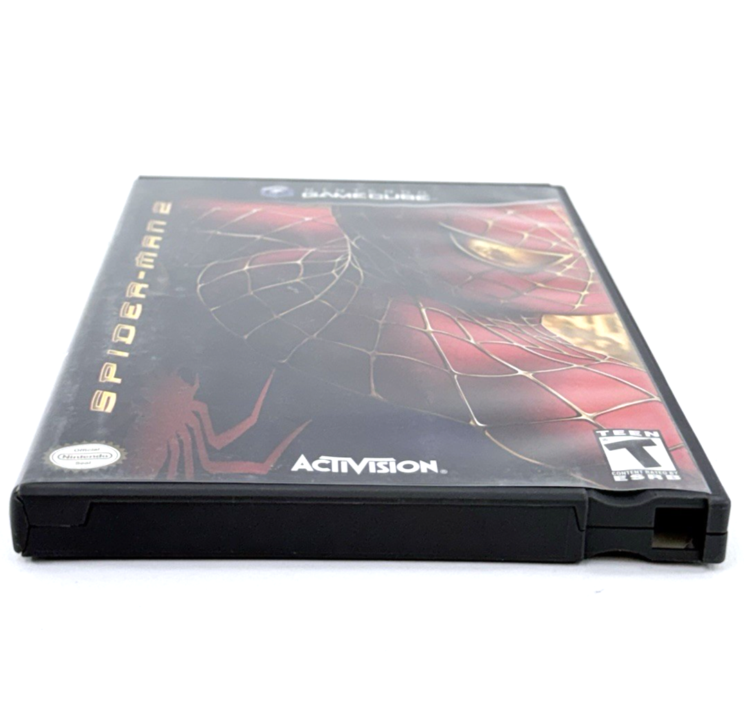 Spider-Man 2 Nintendo GameCube Original Case, Cover Art, Manual - No Game