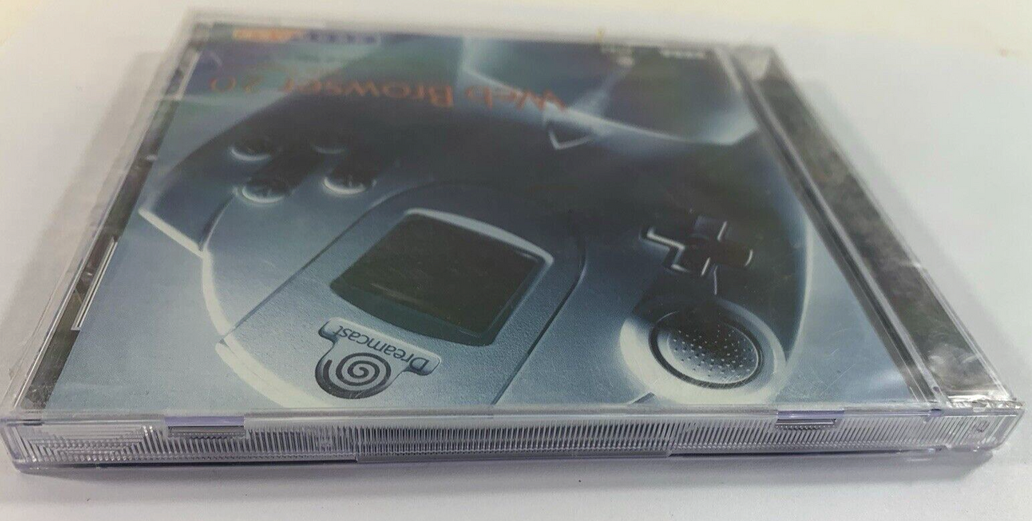 SEGA Dreamcast Web Browser 2.0 (Sega Dreamcast, 2000) -Damaged Plastic, New
