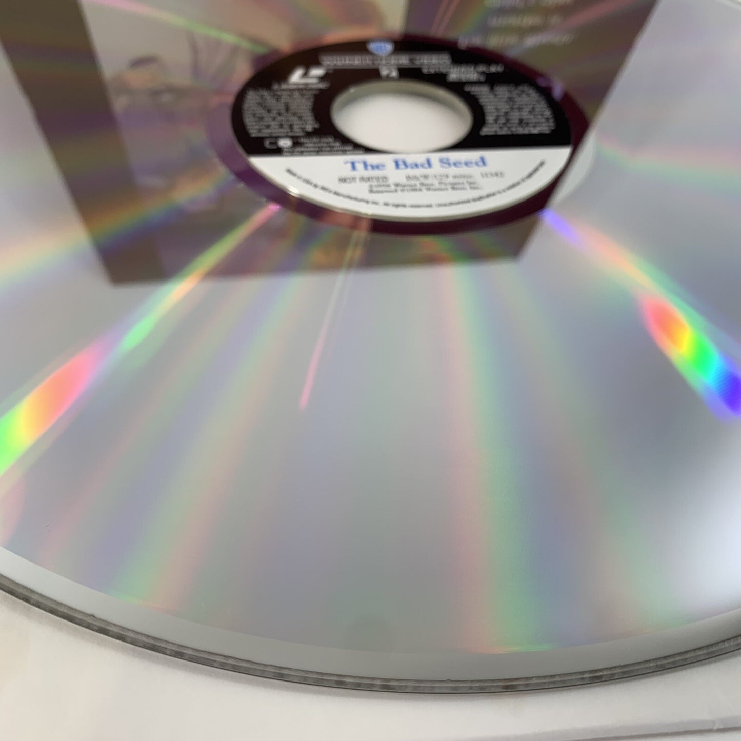 The Bad Seed (Extended/Standard Laserdisc, 1992) Tested and Working