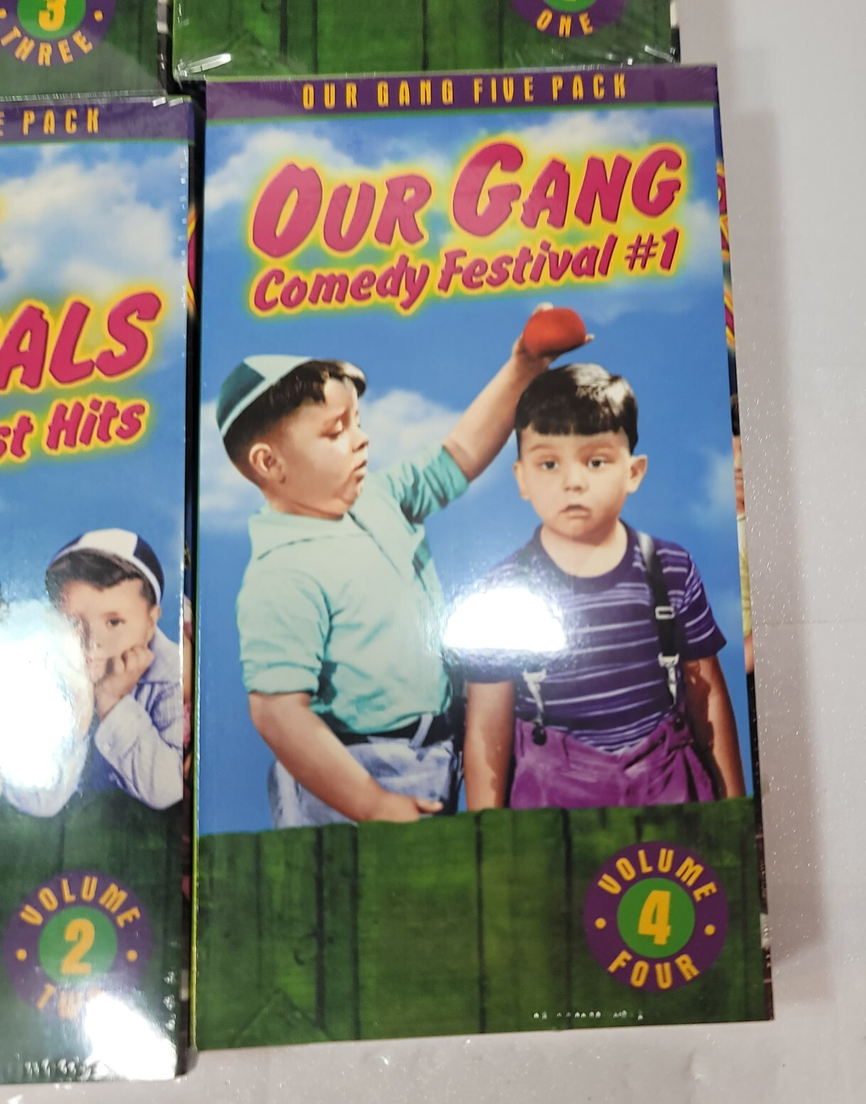 Little Rascals Our Gang Collector Series (VHS, 1999, 5-Tape Box Set) New, Sealed