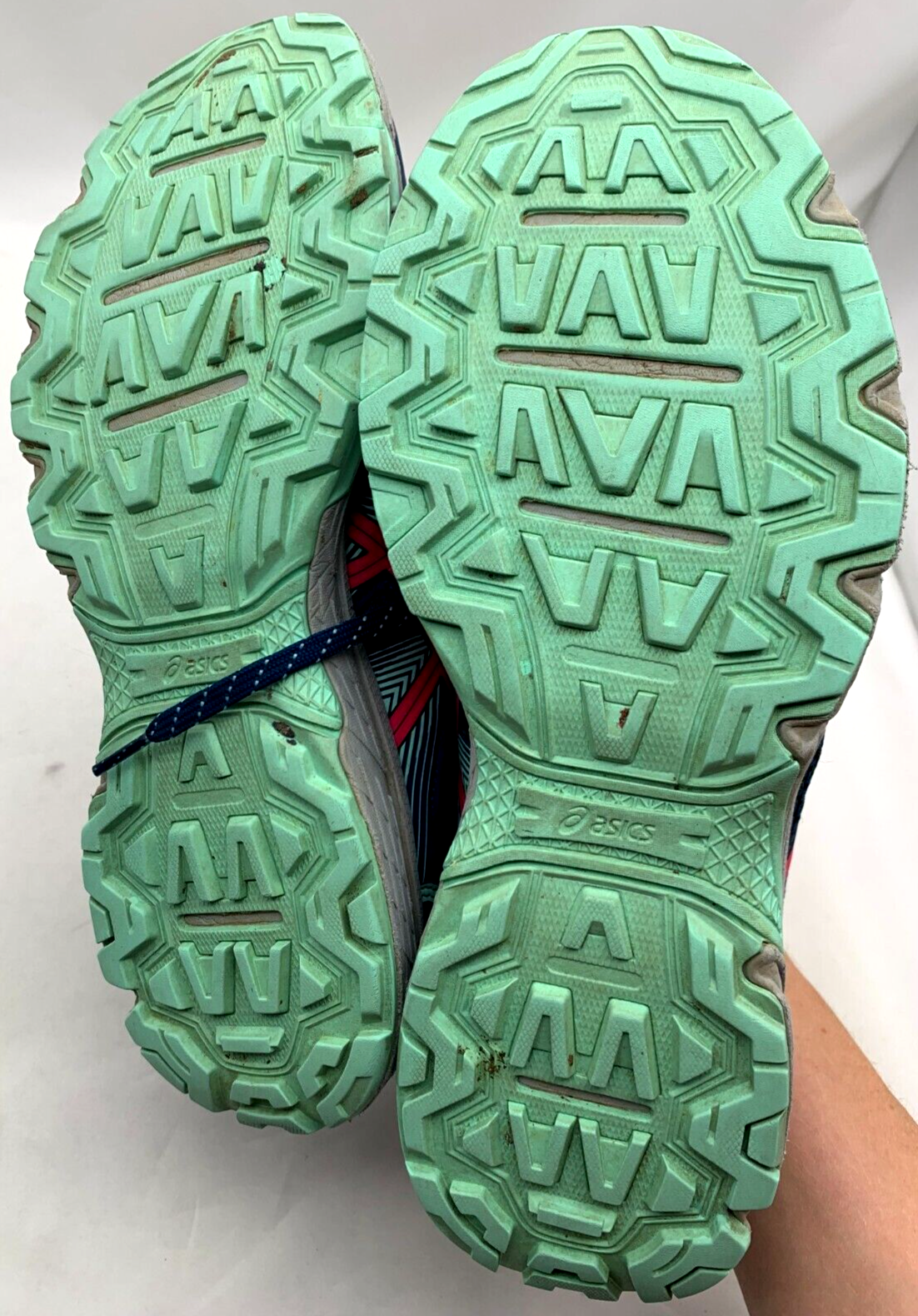 ASICS GEL-Contend 6 Blue/Pink US Size 11 Womens' Running Shoes