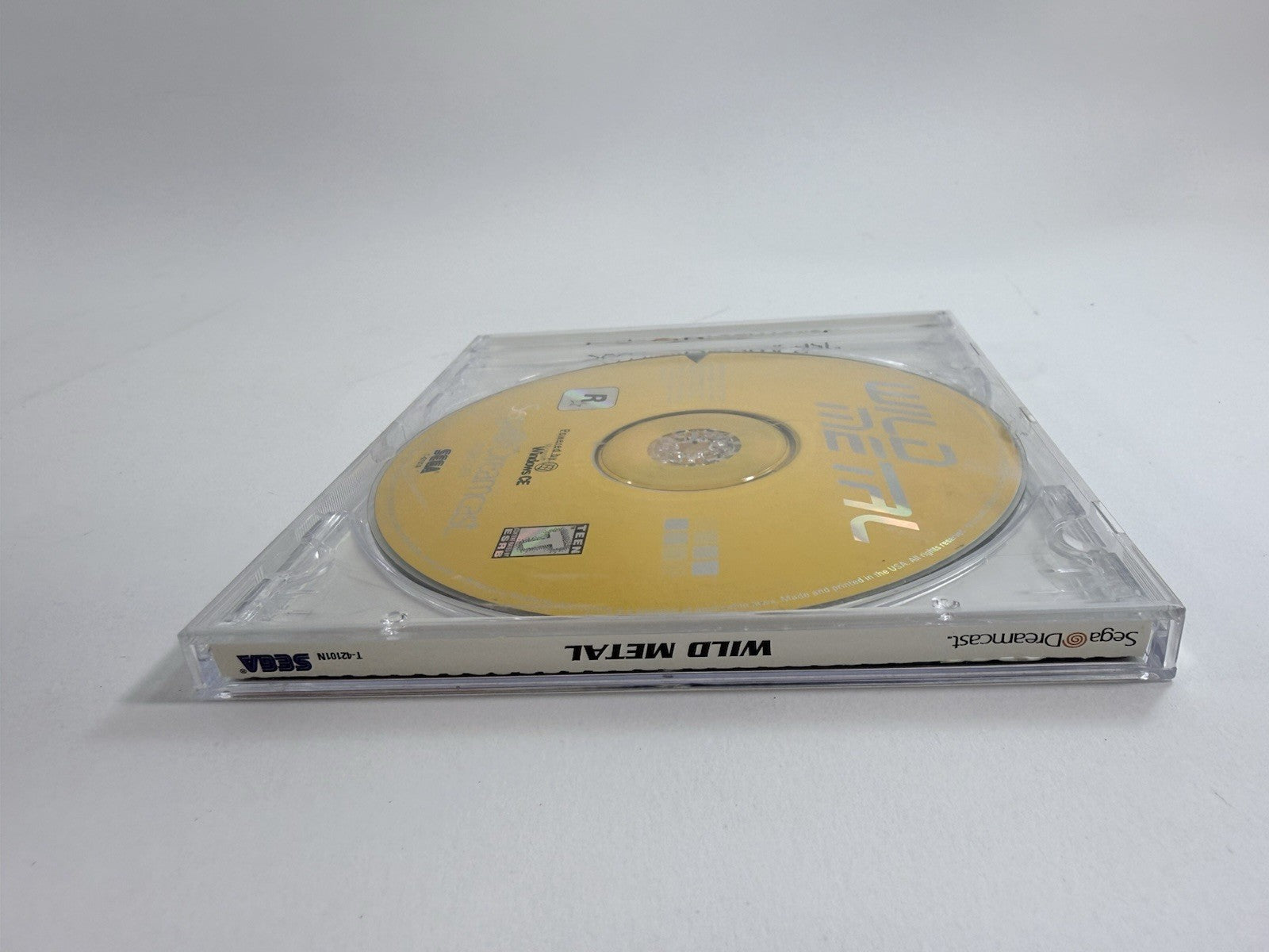 Wild Metal (Sega Dreamcast, 2000) Game and Case - Tested and Working