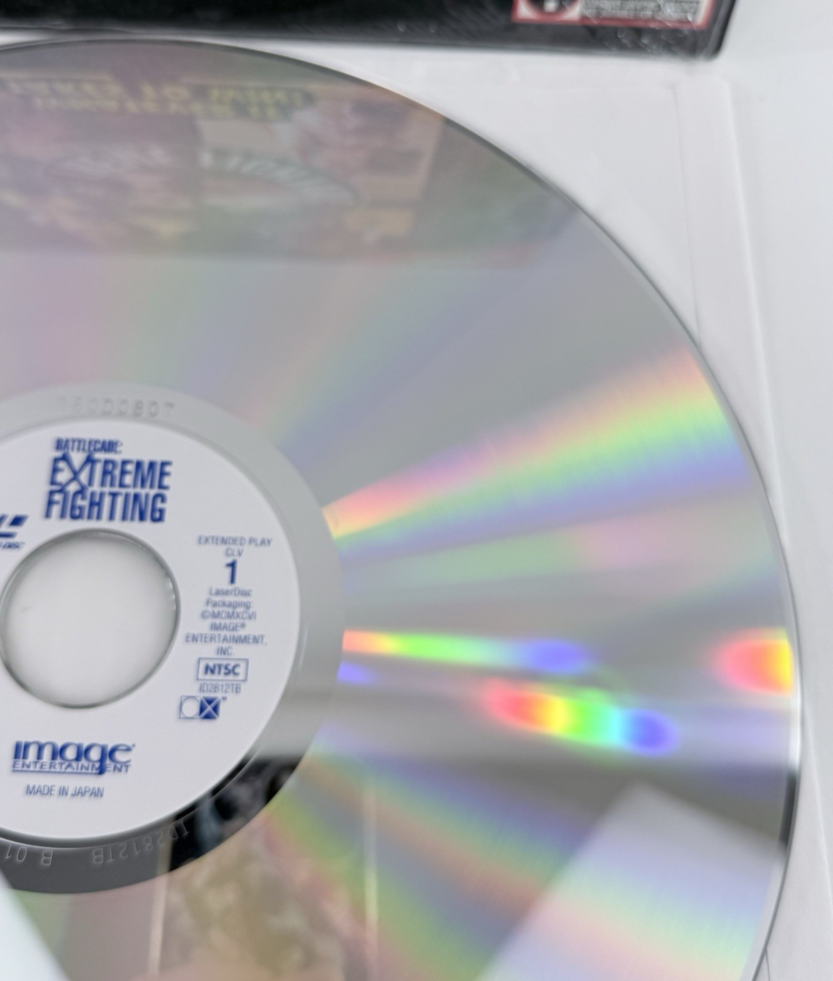 Battlecade Extreme Fighting (Laserdisc, 1995) Extended Play - Tested and Working