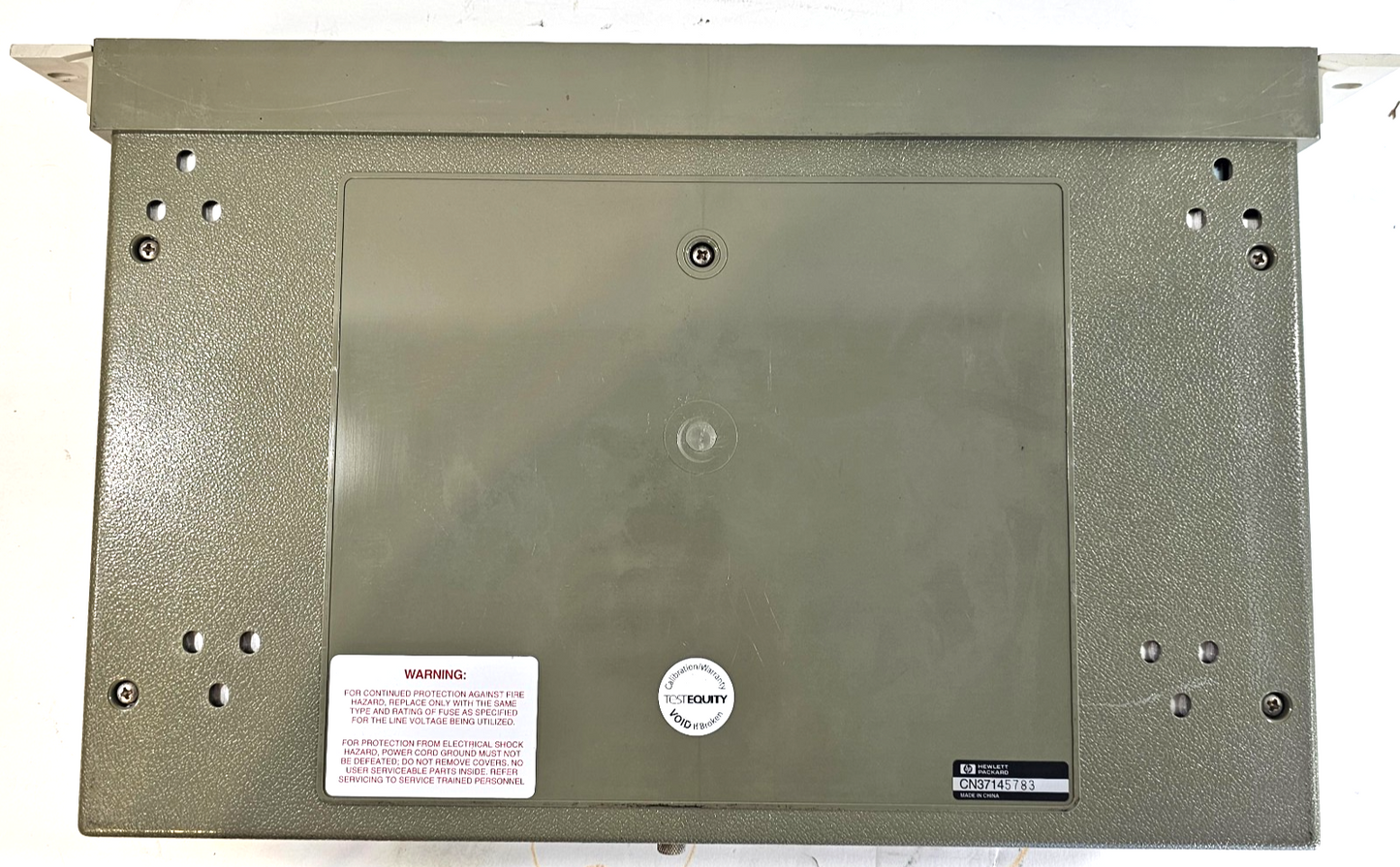 Hewlett Packard 3488A Switch / Control Unit  Mounting Brackets & Card - Tested