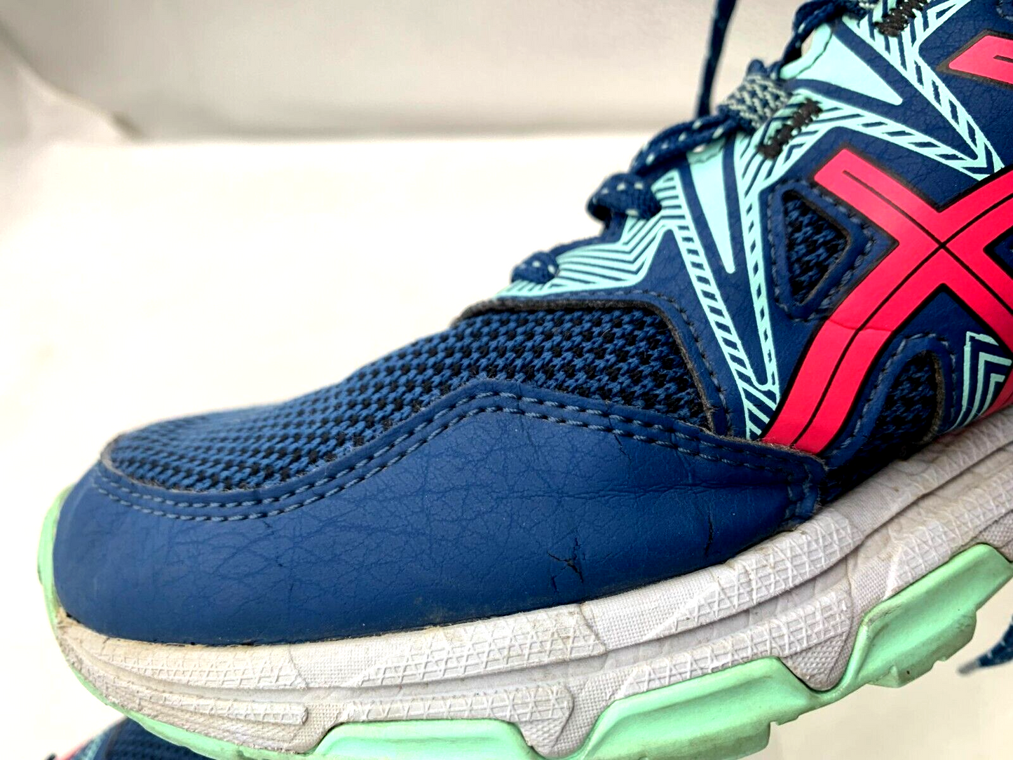 ASICS GEL-Contend 6 Blue/Pink US Size 11 Womens' Running Shoes