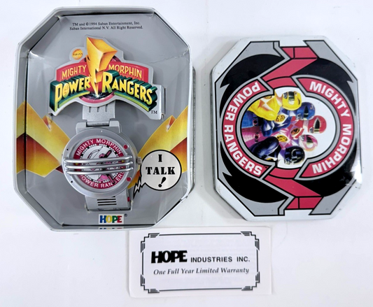 Saban 1994 Mighty Morphin' Power Rangers Pink Ranger Watch - For Display Only