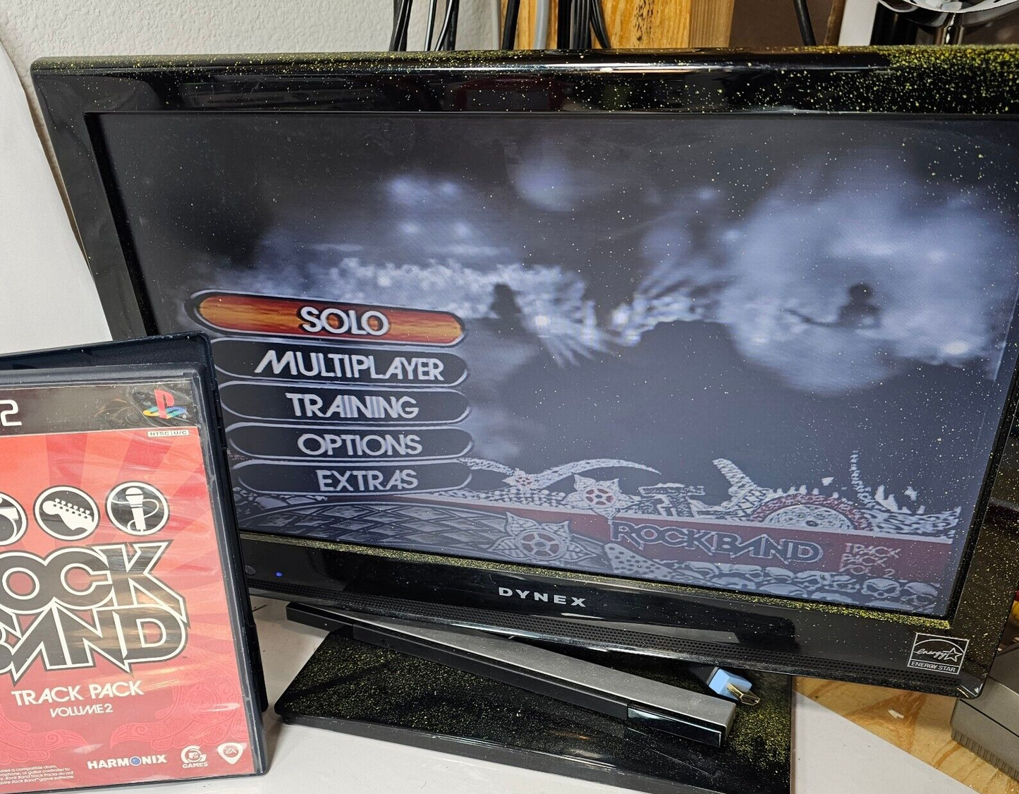 Rock Band Track Pack Vol. 2  (Playstation 2, 2008) Game case Manual