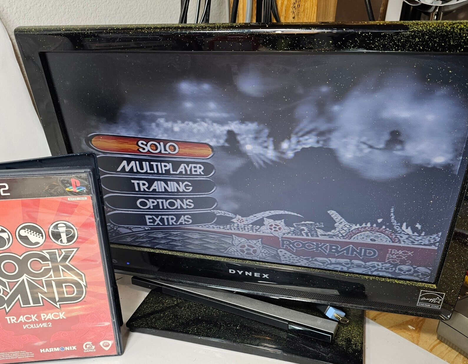 Rock Band Track Pack Vol. 2  (Playstation 2, 2008) Game case Manual