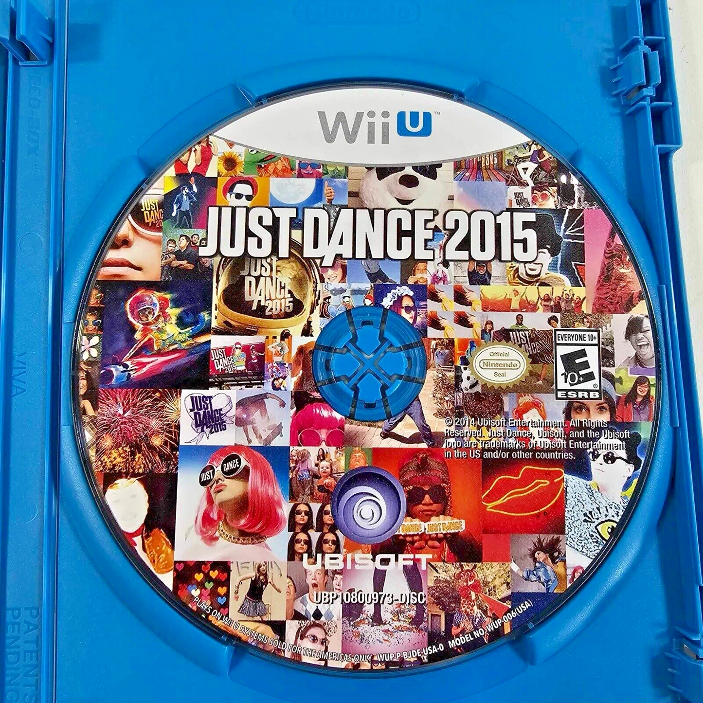 Just Dance 2015 (Nintendo Wii U, 2014) Game Case Manual - Tested