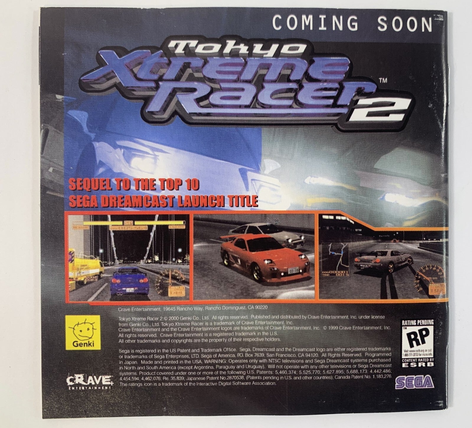 Ultimate Fighting Championship (Sega Dreamcast, 2000) Game Case Manual - Tested