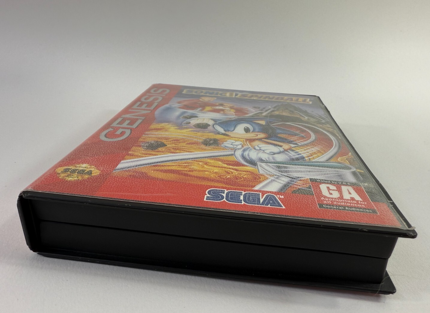 Sonic Spinball (Sega Genesis, 1993) Game and Case - Tested and Working