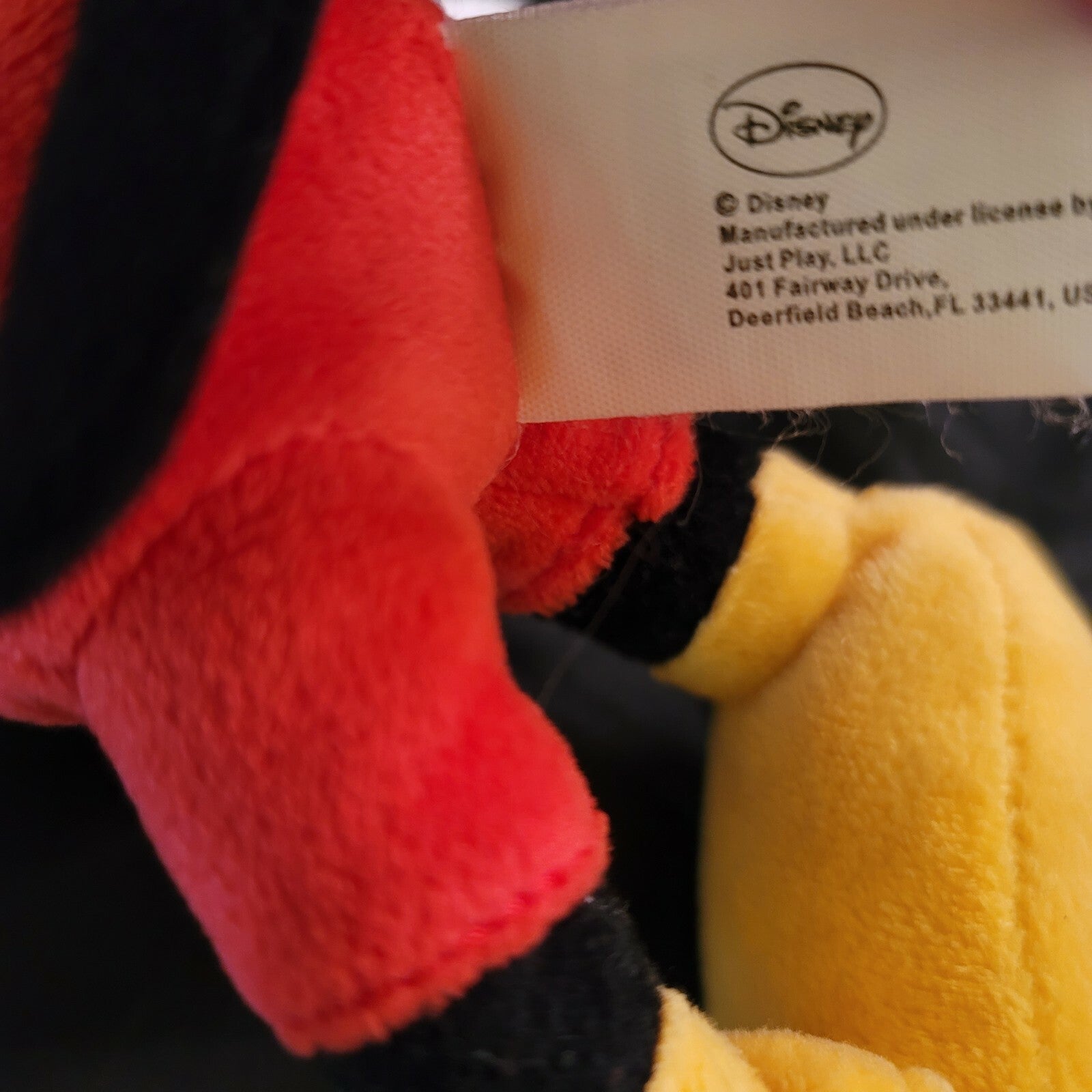 Disney Mickey and Minnie plush lot of 2