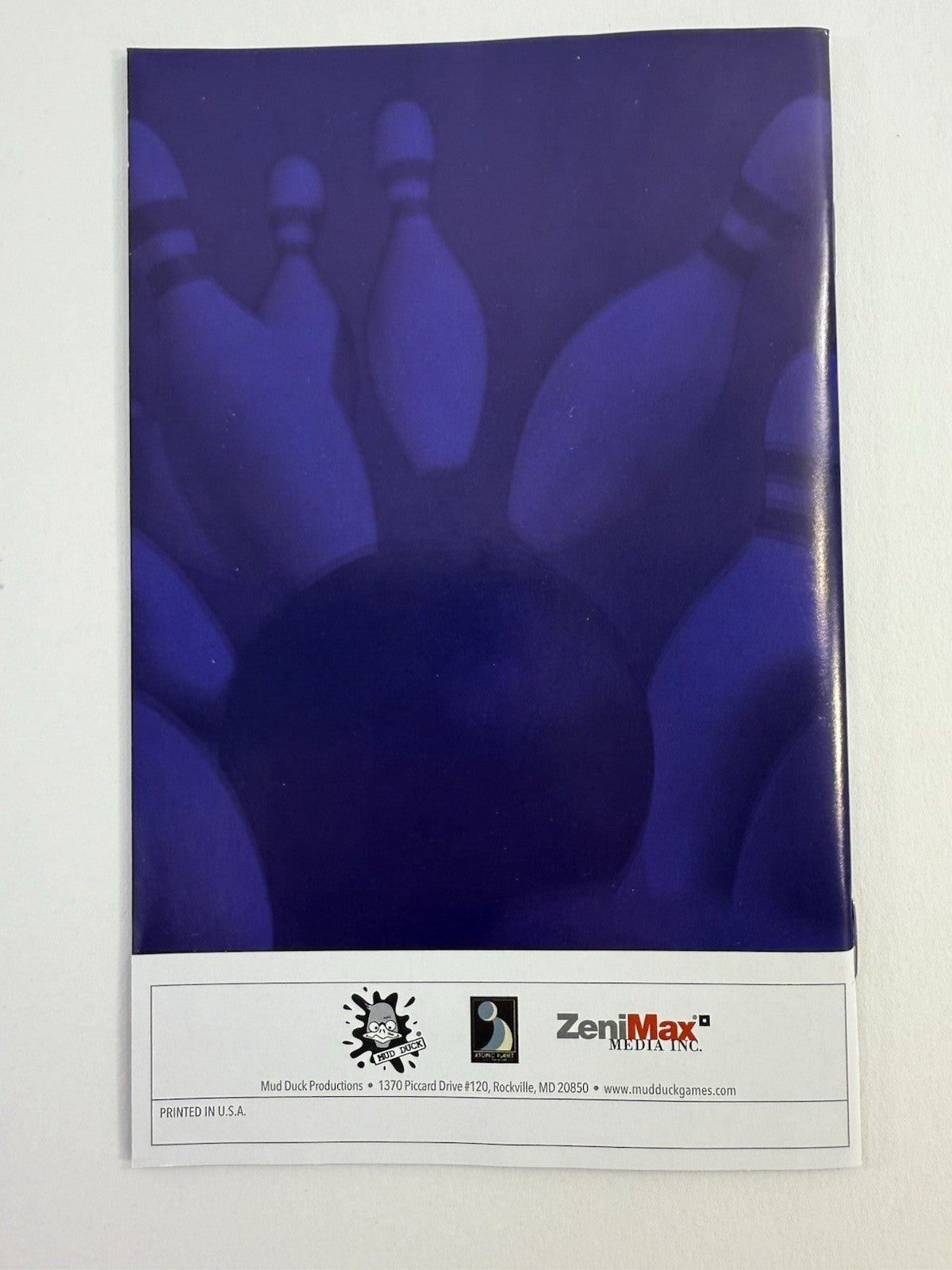 AMF Bowling: Pinbusters (Nintendo Wii, 2007) Game Case Manual - Tested