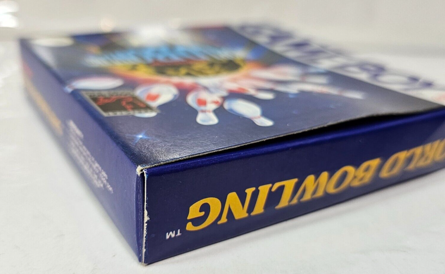 World Bowling (Nintendo Game Boy, 1990) Game Box Manual Poster Inserts - Tested