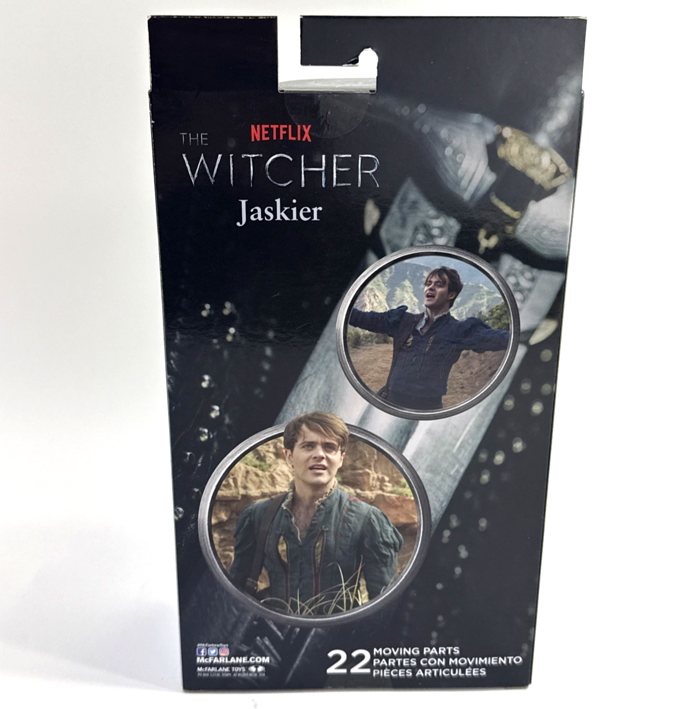 McFarlane Toys 2021 Netflix The Witcher WV1 7" Jaskier (Season 1) Figure - New