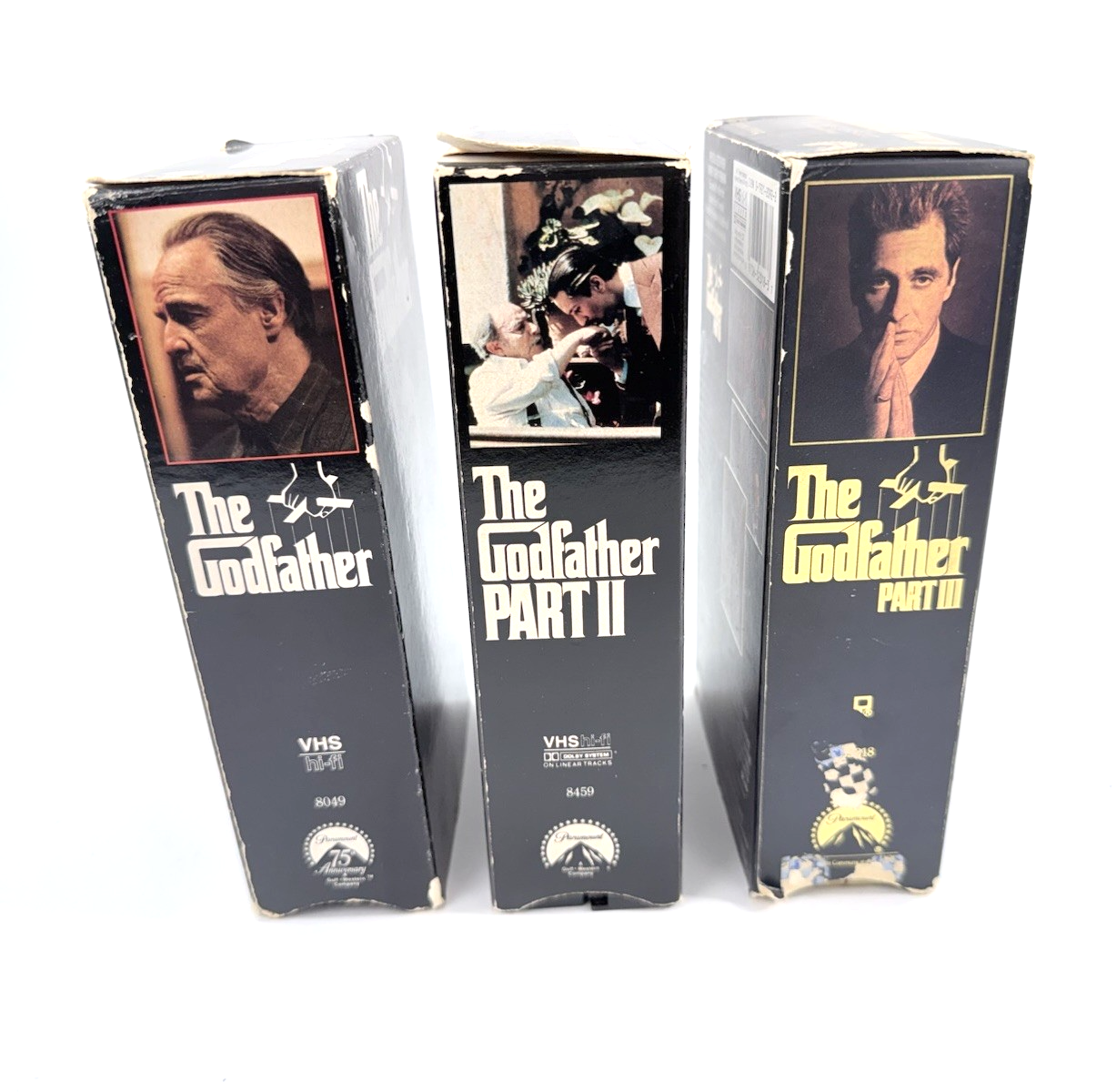 The Godfather (VHS Bundle) Godfather II, Godfather III Director’s Cut - Tested