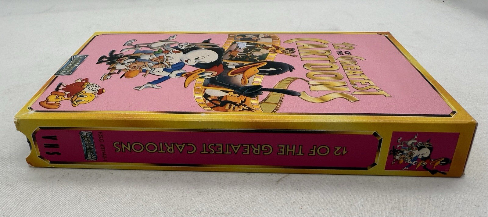 12 of the Greatest Cartoons (VHS, 1990) Tested and Working