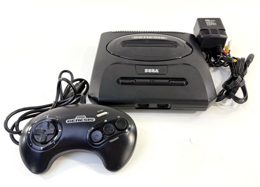 SEGA Genesis II 16MB Home Console with Controller, Power Supply, AV - Tested