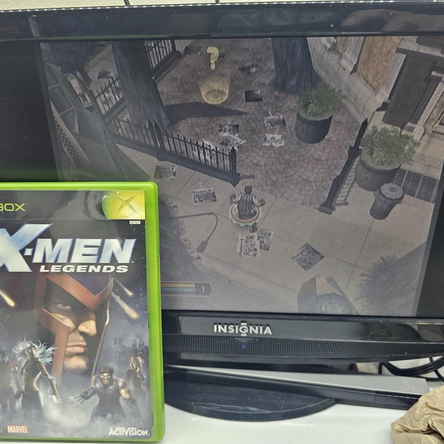 X-Men Legends (Microsoft Xbox, 2004) Game and Case - Tested and Working
